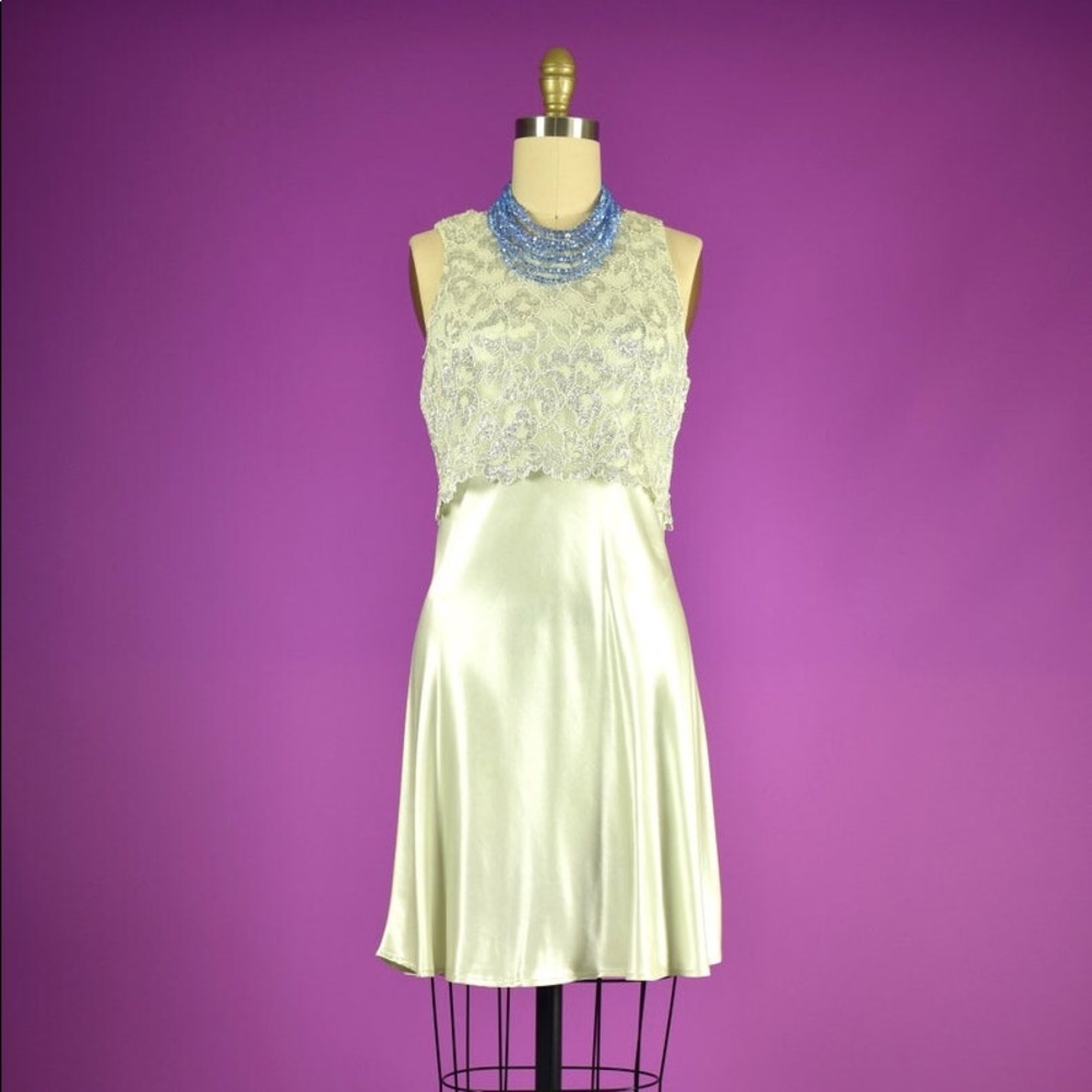 Celadon Vintage Mini Dress